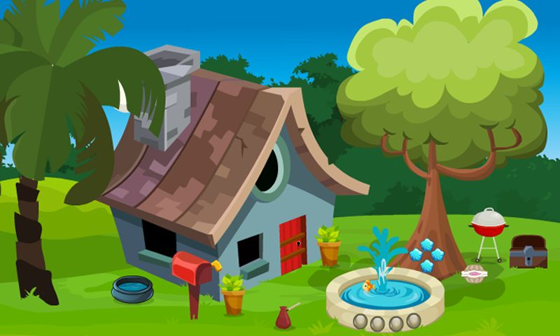 Screenshot of Farmer Escape From Forest House BestEscapeGame-336