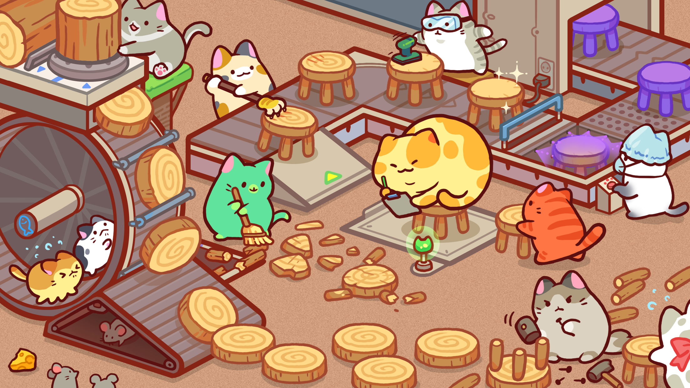 Kitty Cat Tycoon Game Screenshot