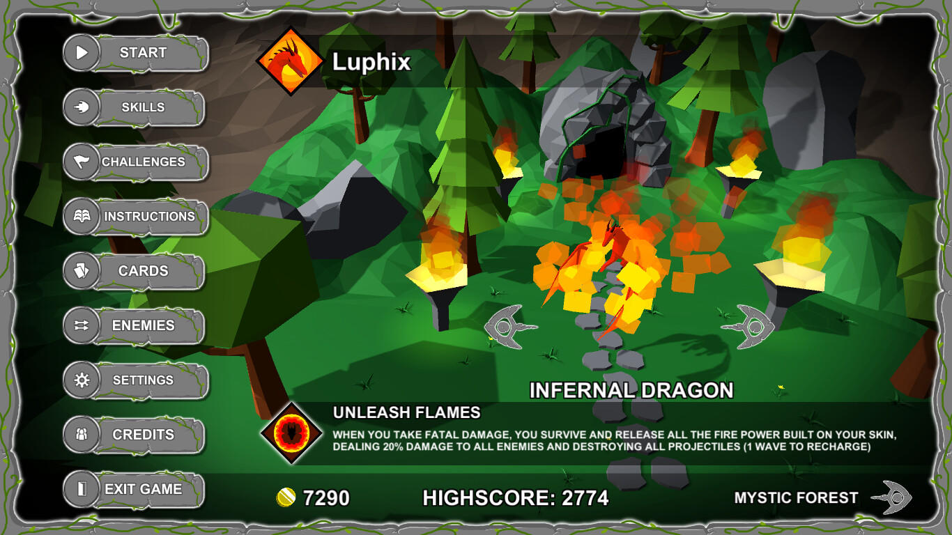 Screenshot of Ancient Guardians: The Dragon