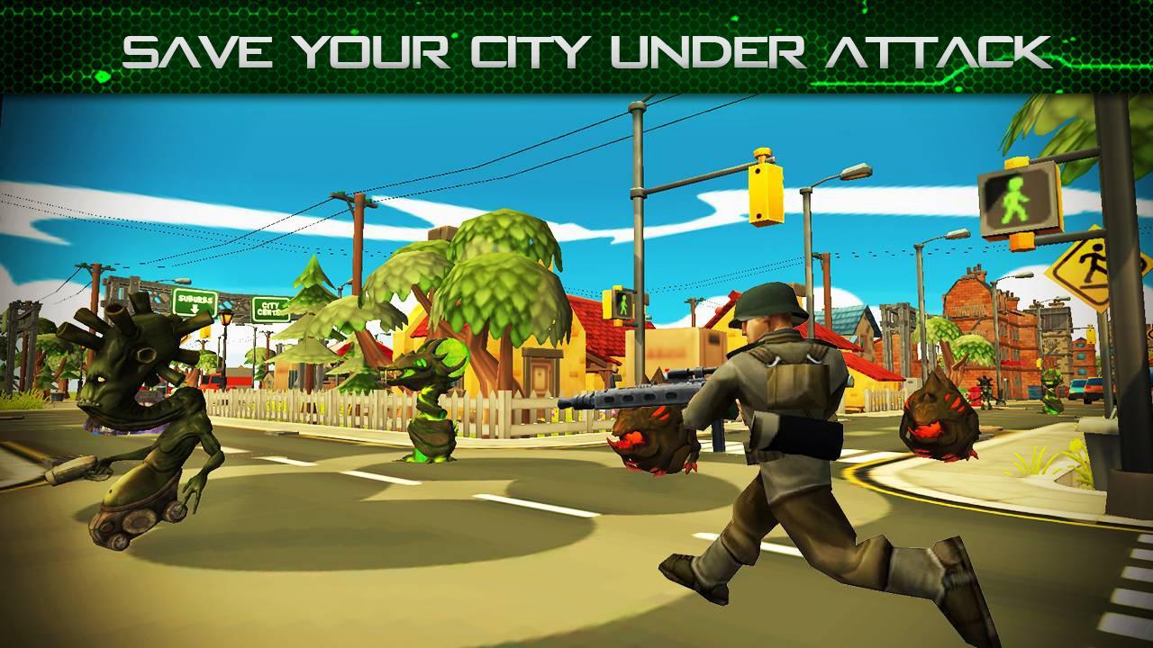 Army vs Aliens: Invasion Earth Game Screenshot