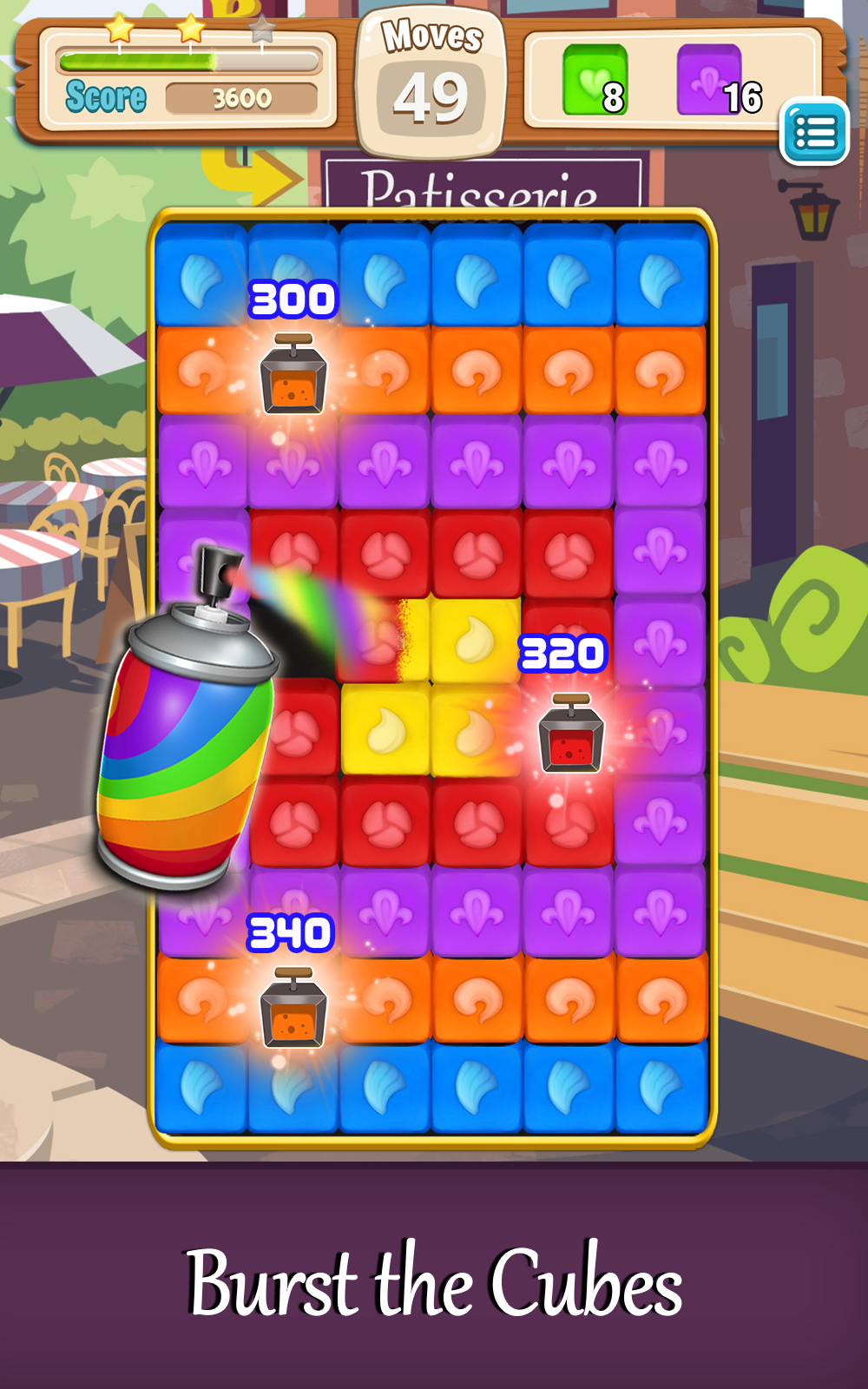 Cake Blast ภาพหน้าจอเกม