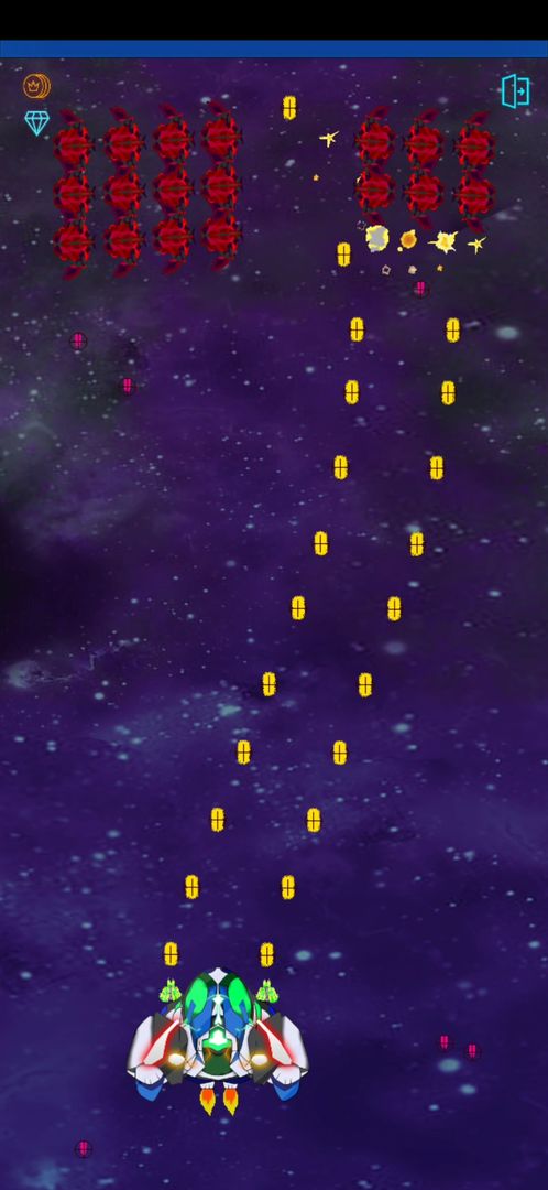 Galaxy Destroyer: Deep Space S ภาพหน้าจอเกม