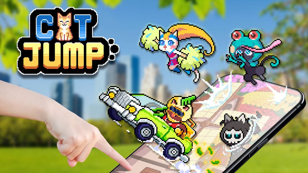Cat Jump screenshot game