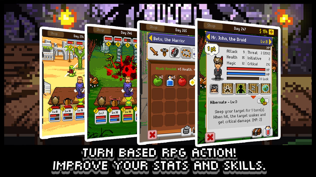 Knights of Pen & Paper +1 Game Screenshot