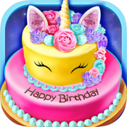 Diseño de horneado de pastel de cumpleaños