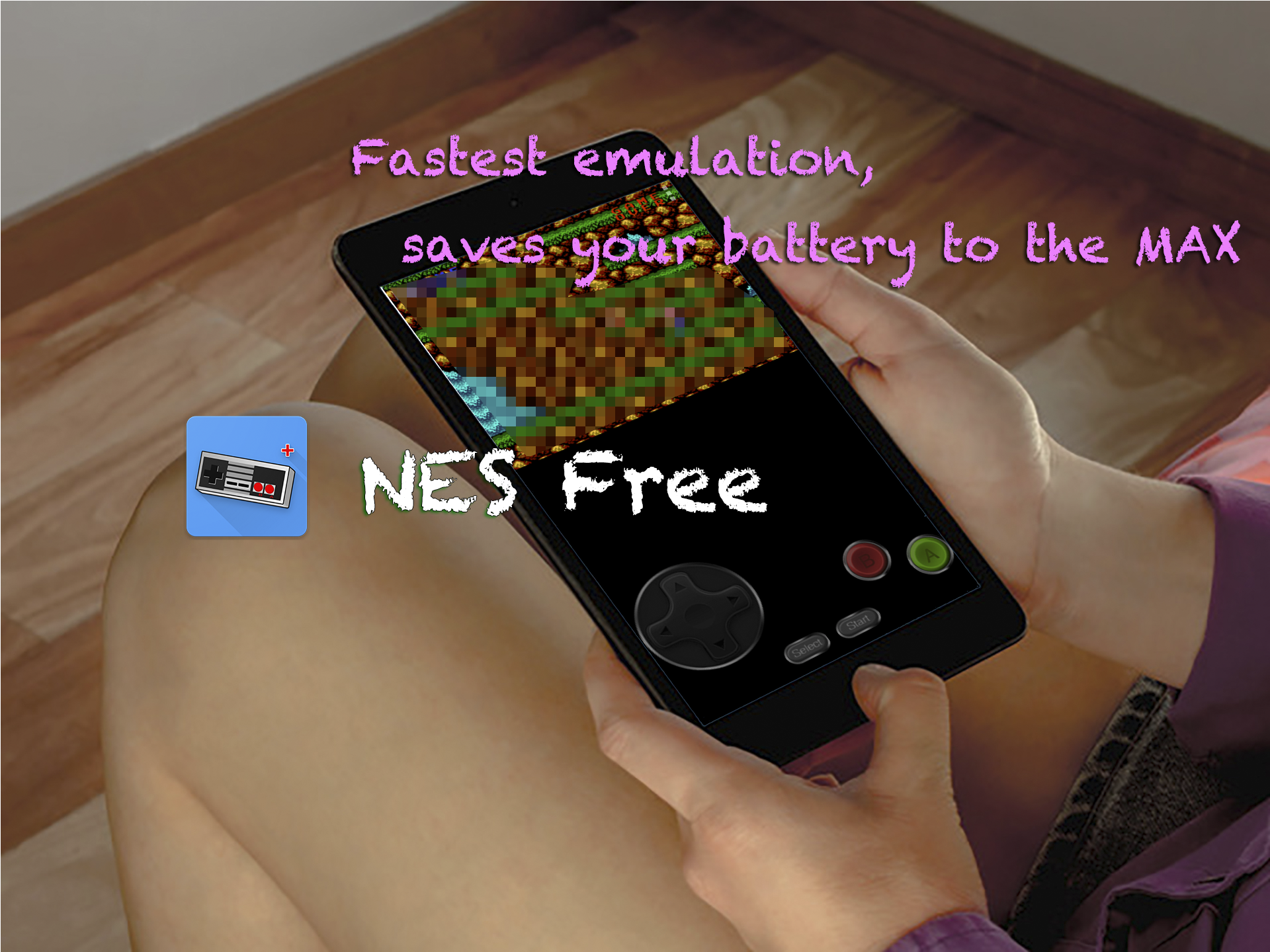 Emulator for NES Free Game EMUのキャプチャ