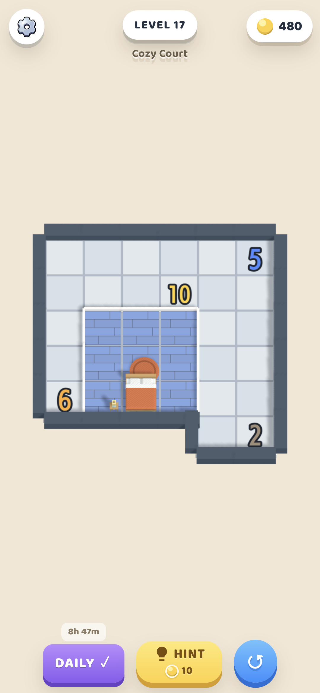 Snug Shikaku Game Screenshot
