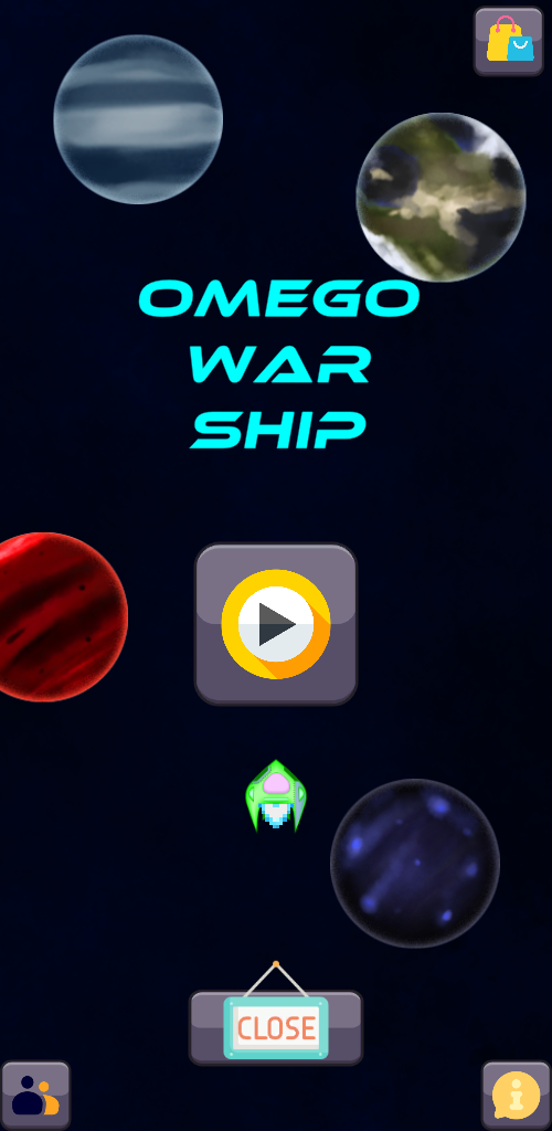 Screenshot 1 of Nave da guerra Omega 1.2