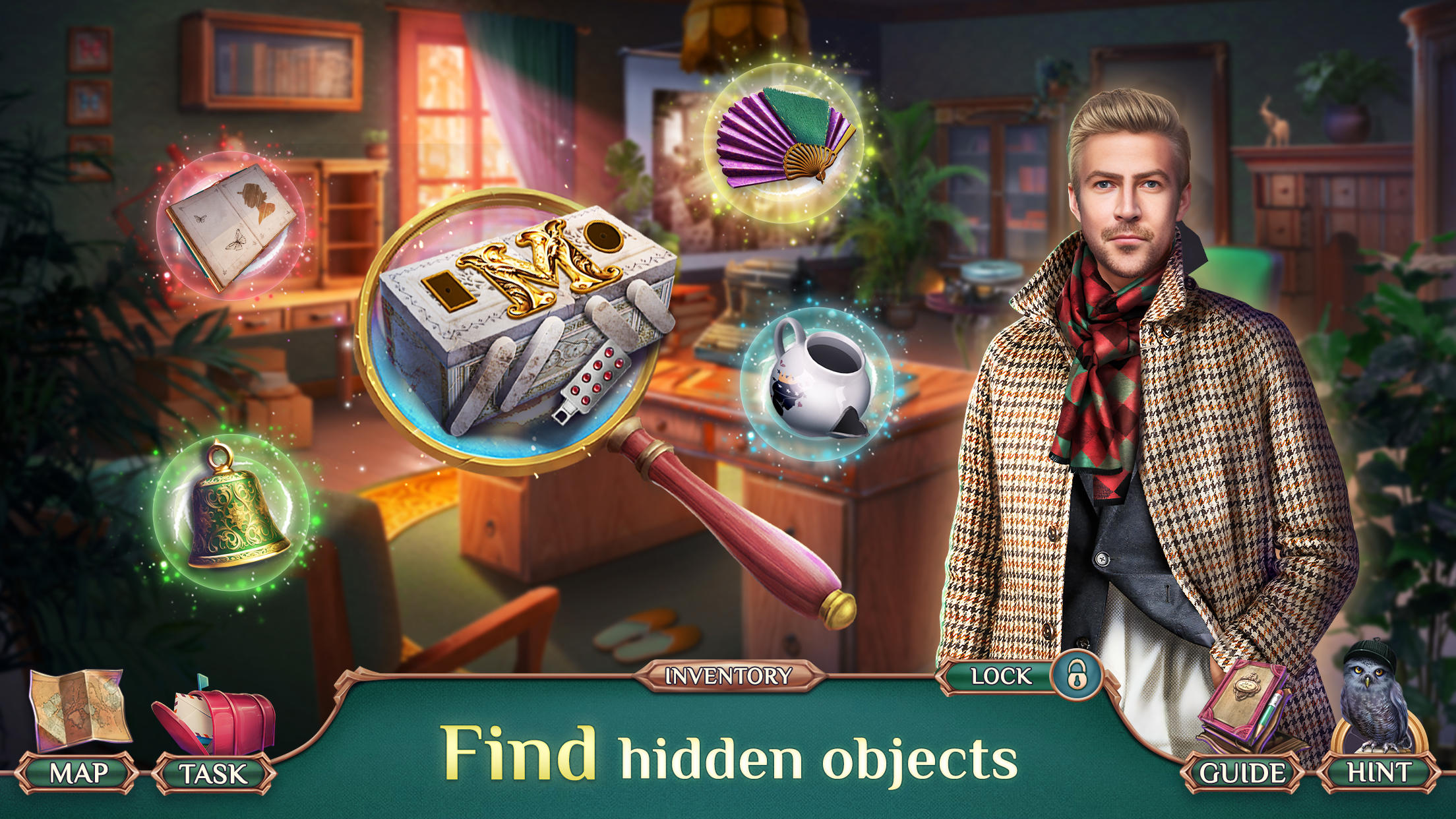 Miss Holmes 6: Find Objects Game Screenshot