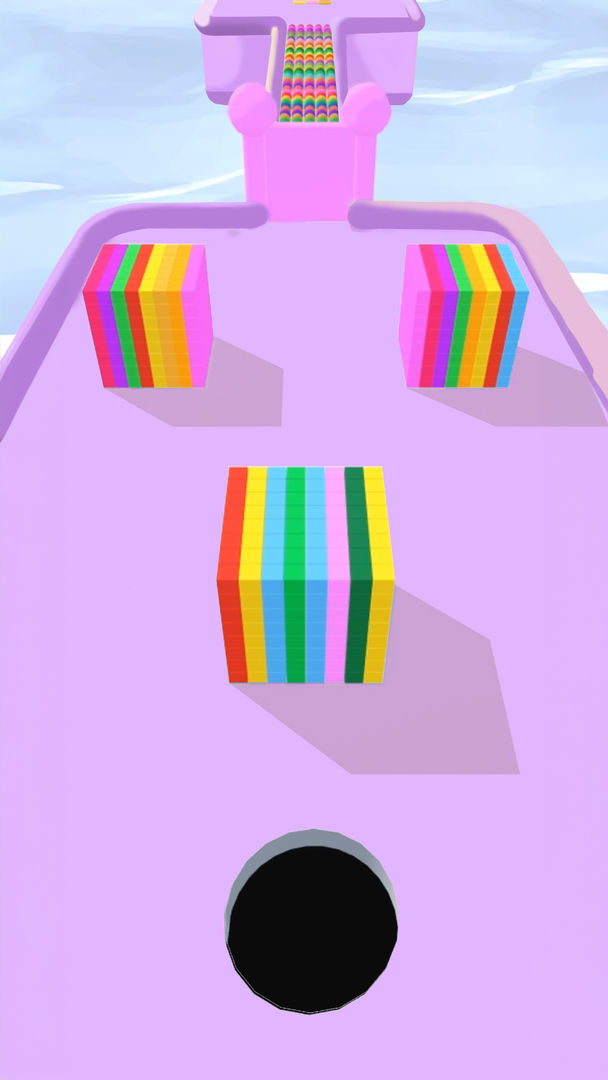 Screenshot of Color Hole 3D