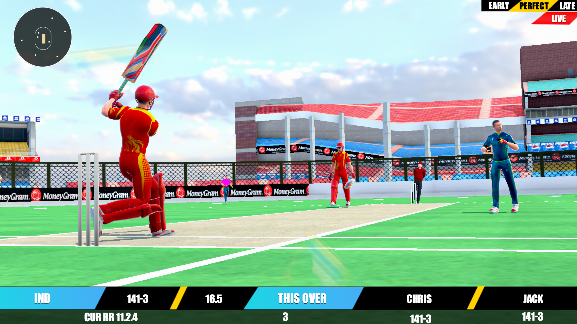 Real World T20 Cricket 2023 Game Screenshot