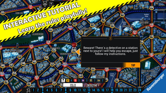 Scotland Yard Game Screenshot