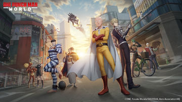 Banner of One Punch Man: World 
