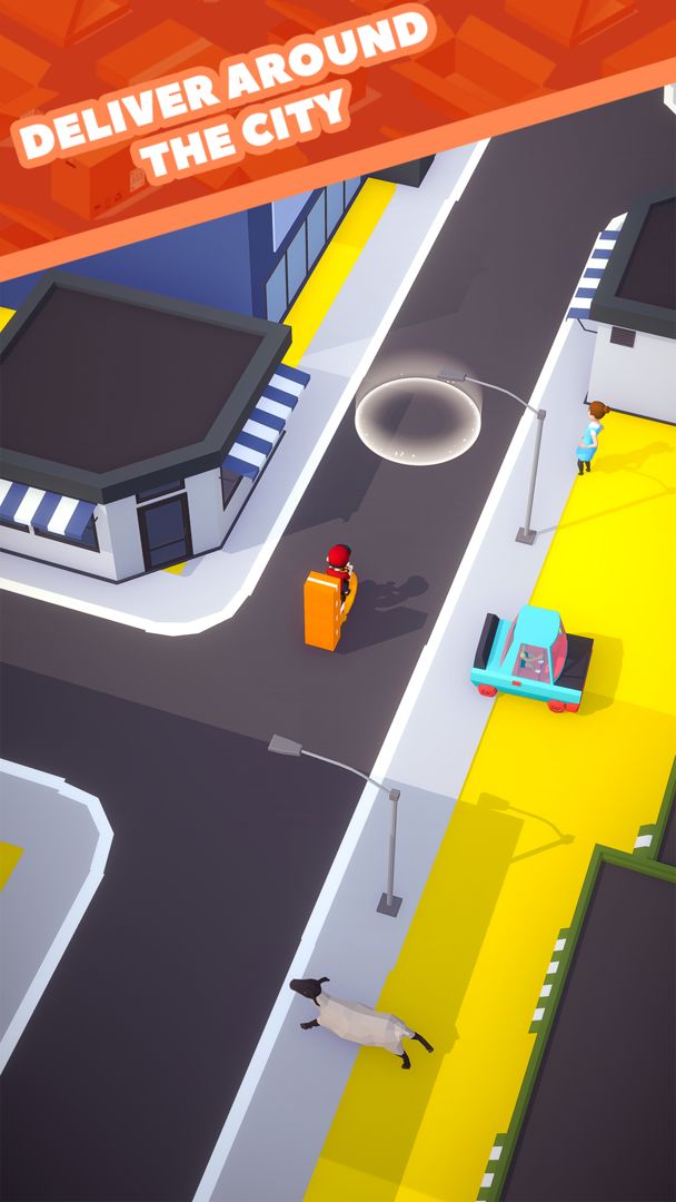 Deliver 3D - Delivery Game 게임 스크린 샷