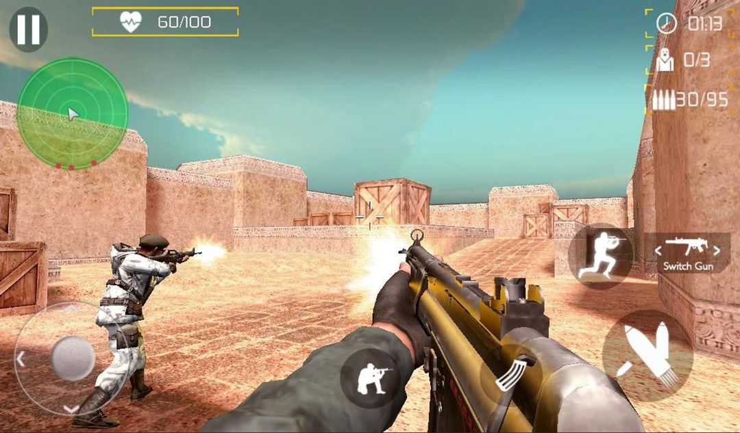 Screenshot of Counter Terrorist Fire Shoot