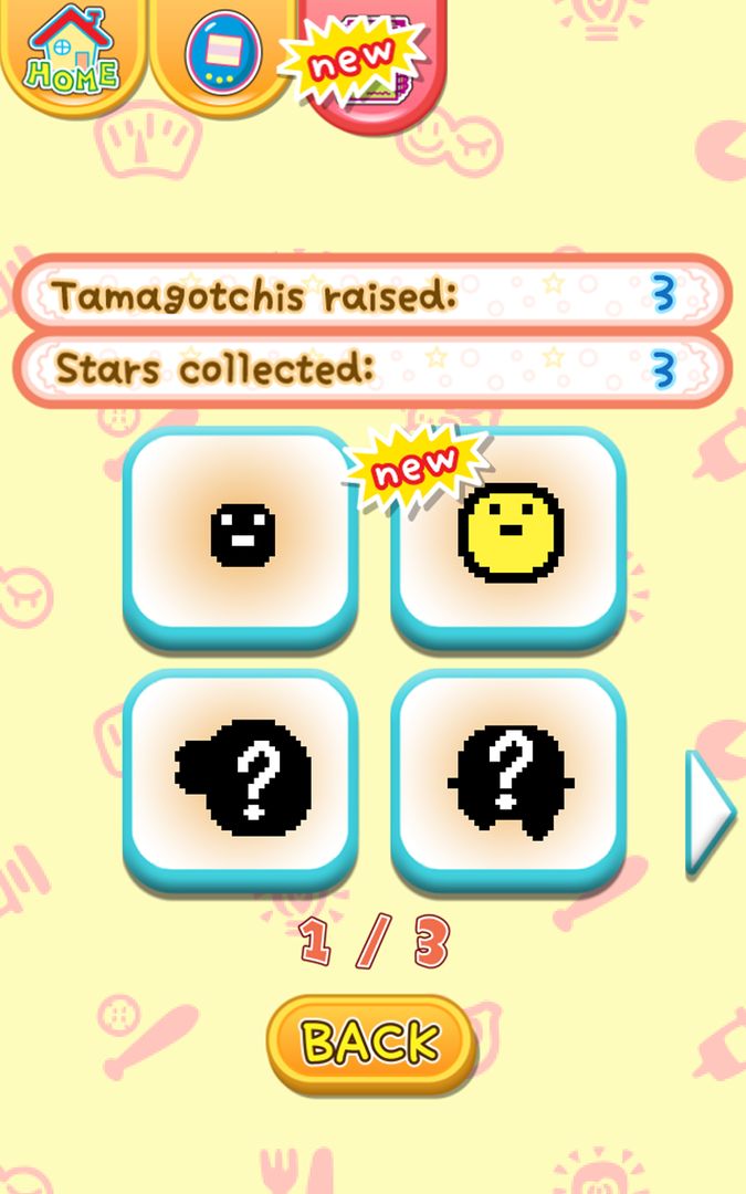 Screenshot of Tamagotchi Classic