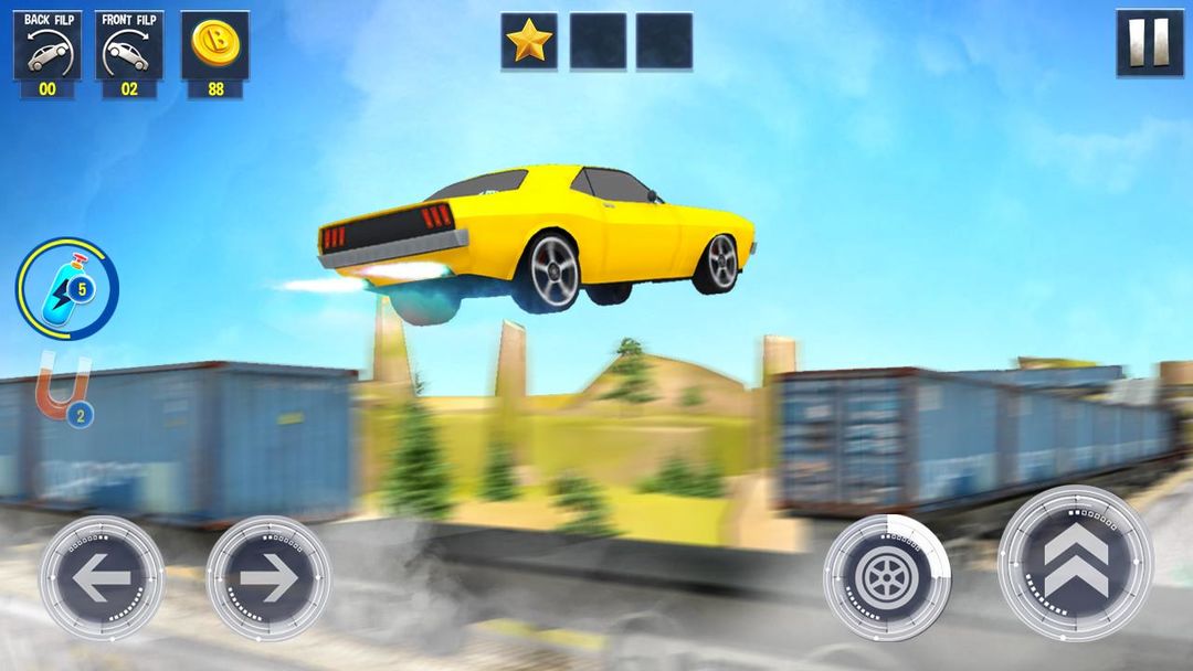 Screenshot of Hill Car Stunt 2020