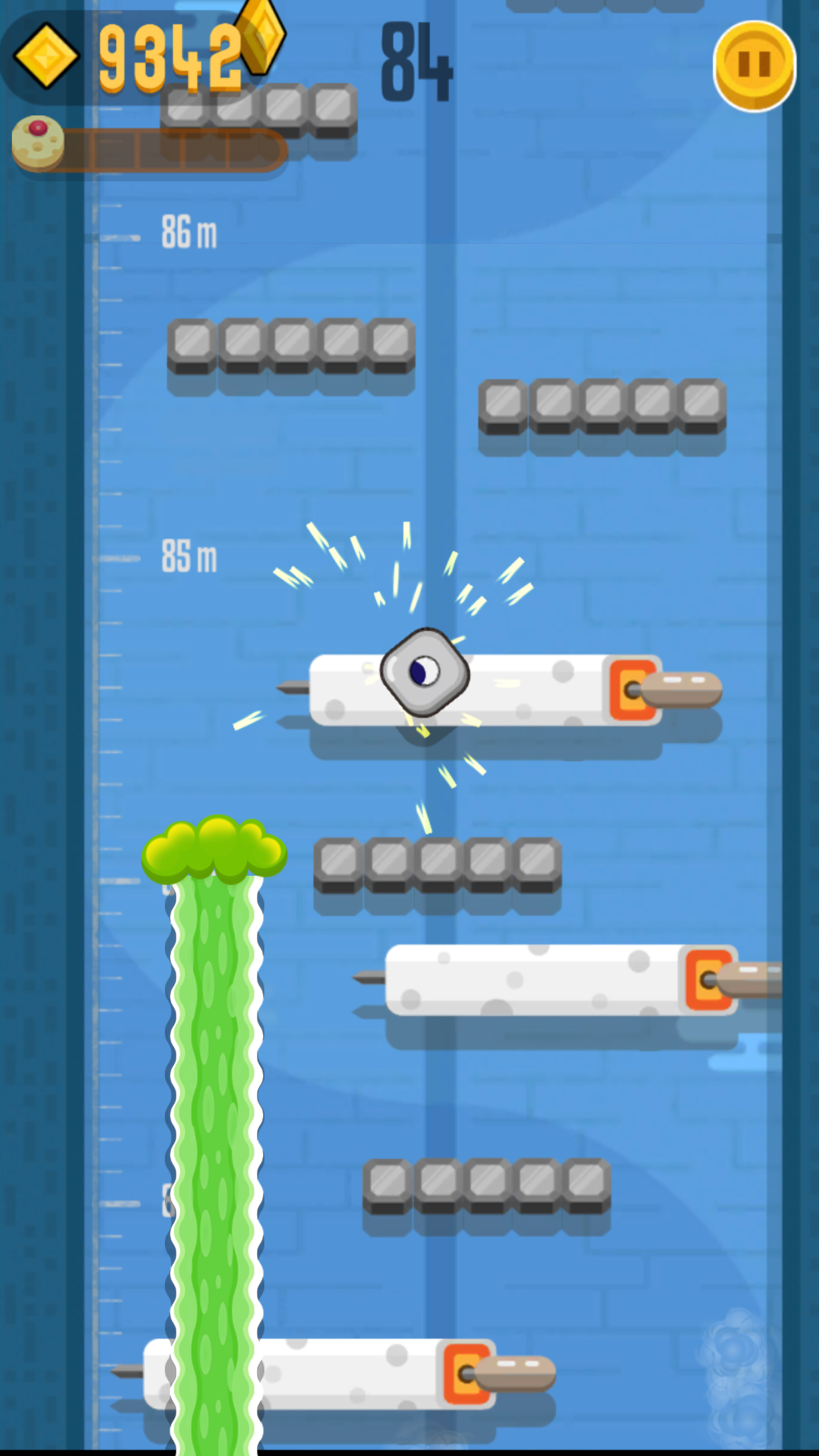 Captura de Tela do Jogo Jumping Cube