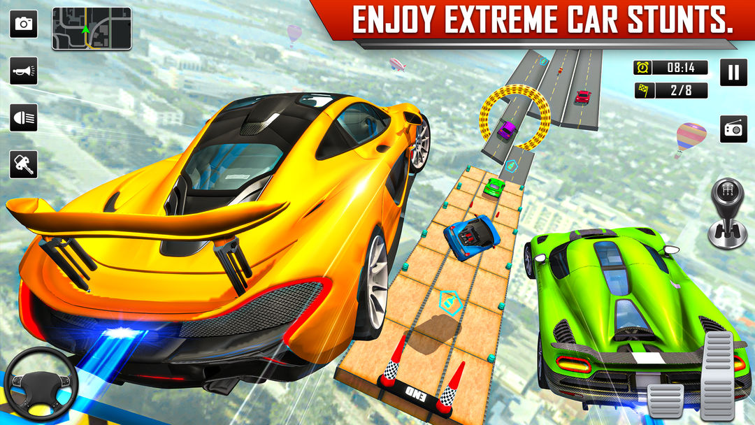 Ramp Car Stunts - Car Games ภาพหน้าจอเกม