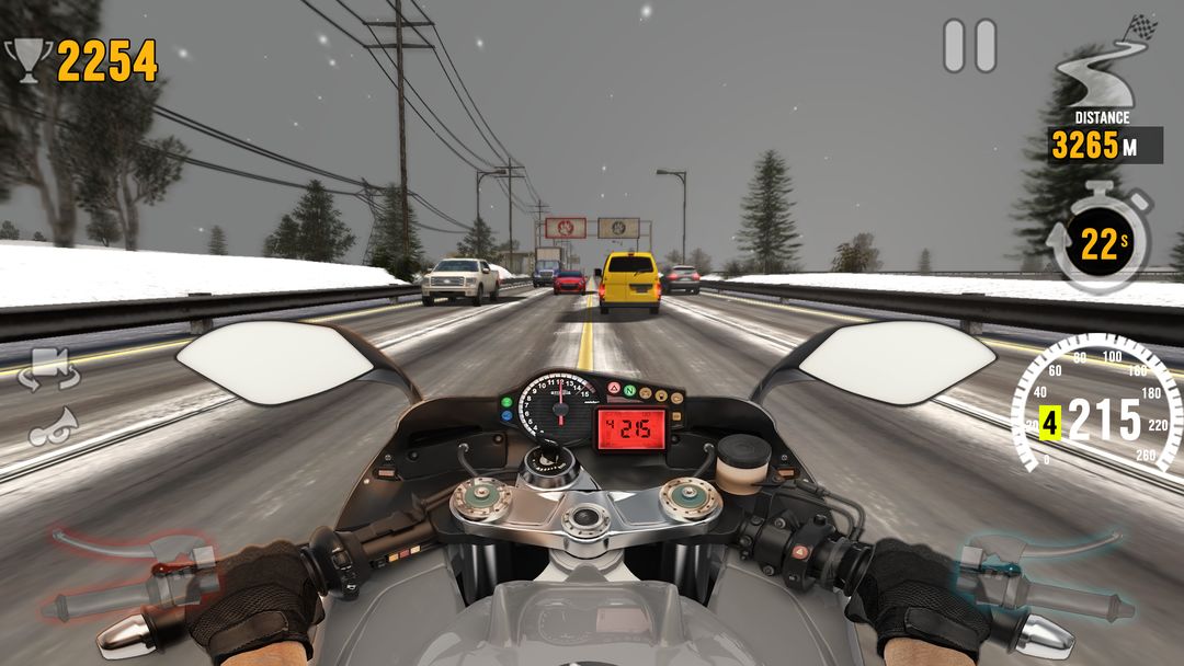 Screenshot of Motor Tour: Biker's Challenge