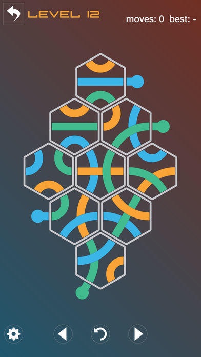 Captura de Tela do Jogo Metro Puzzle