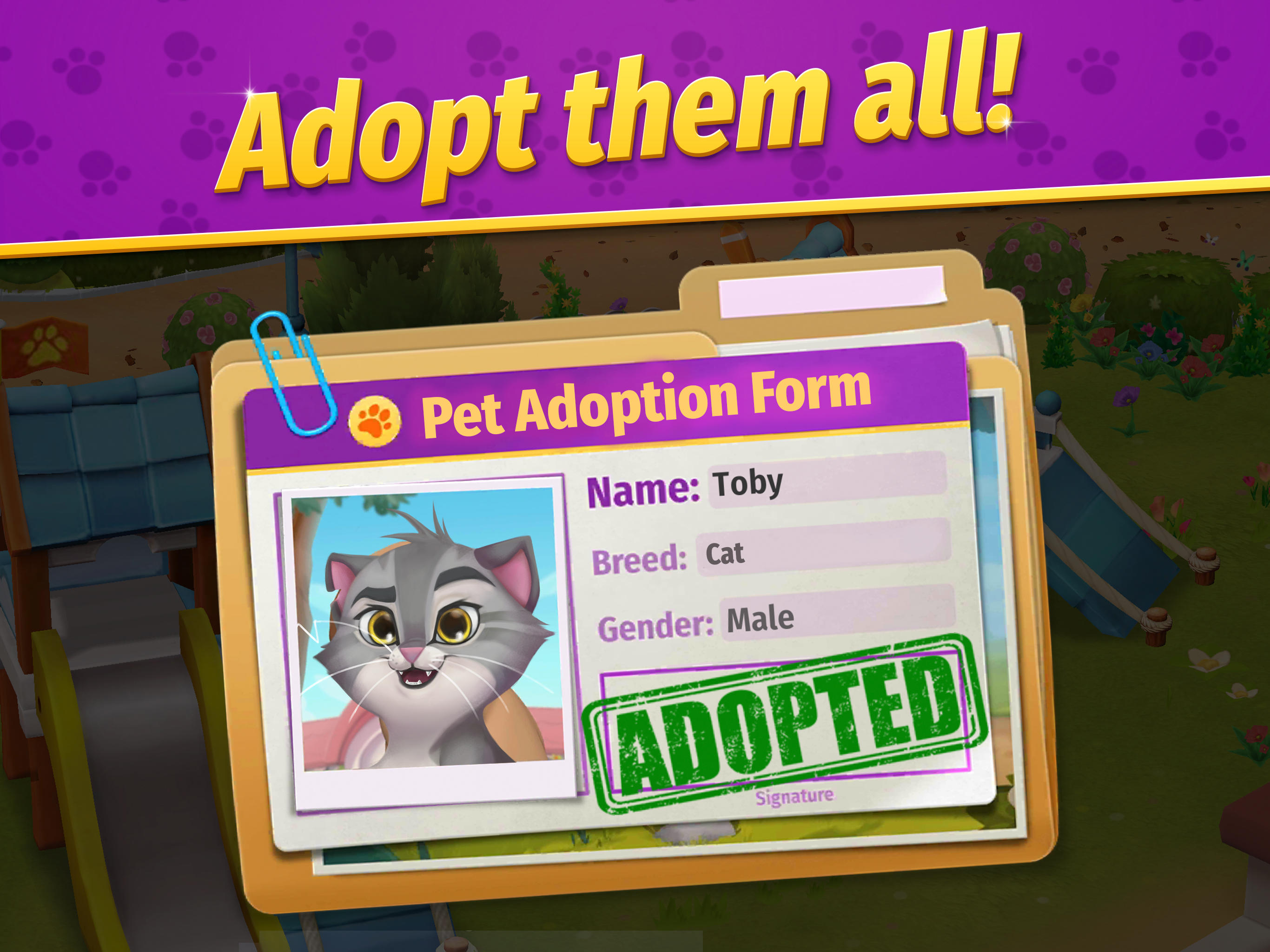 Pet Resort Game Screenshot