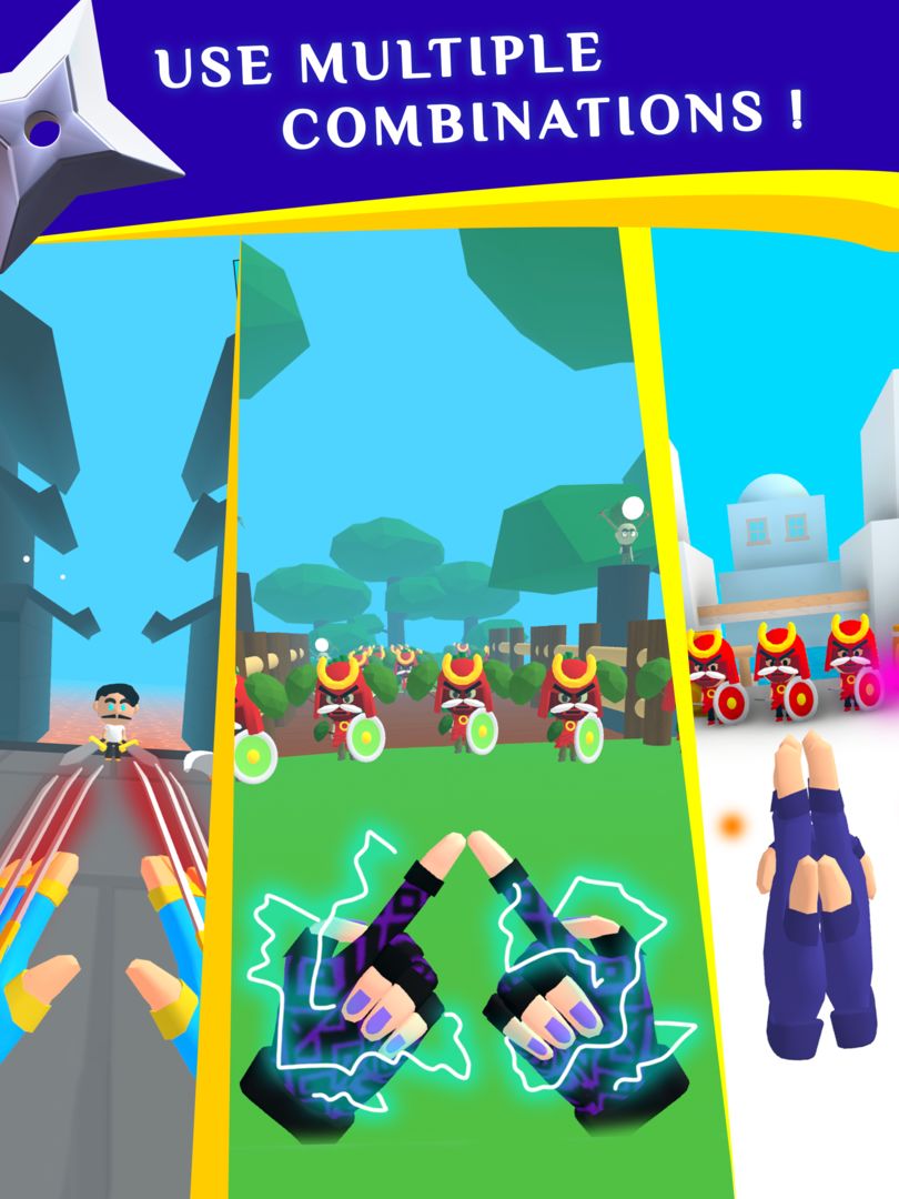 Screenshot of Ninja Hands