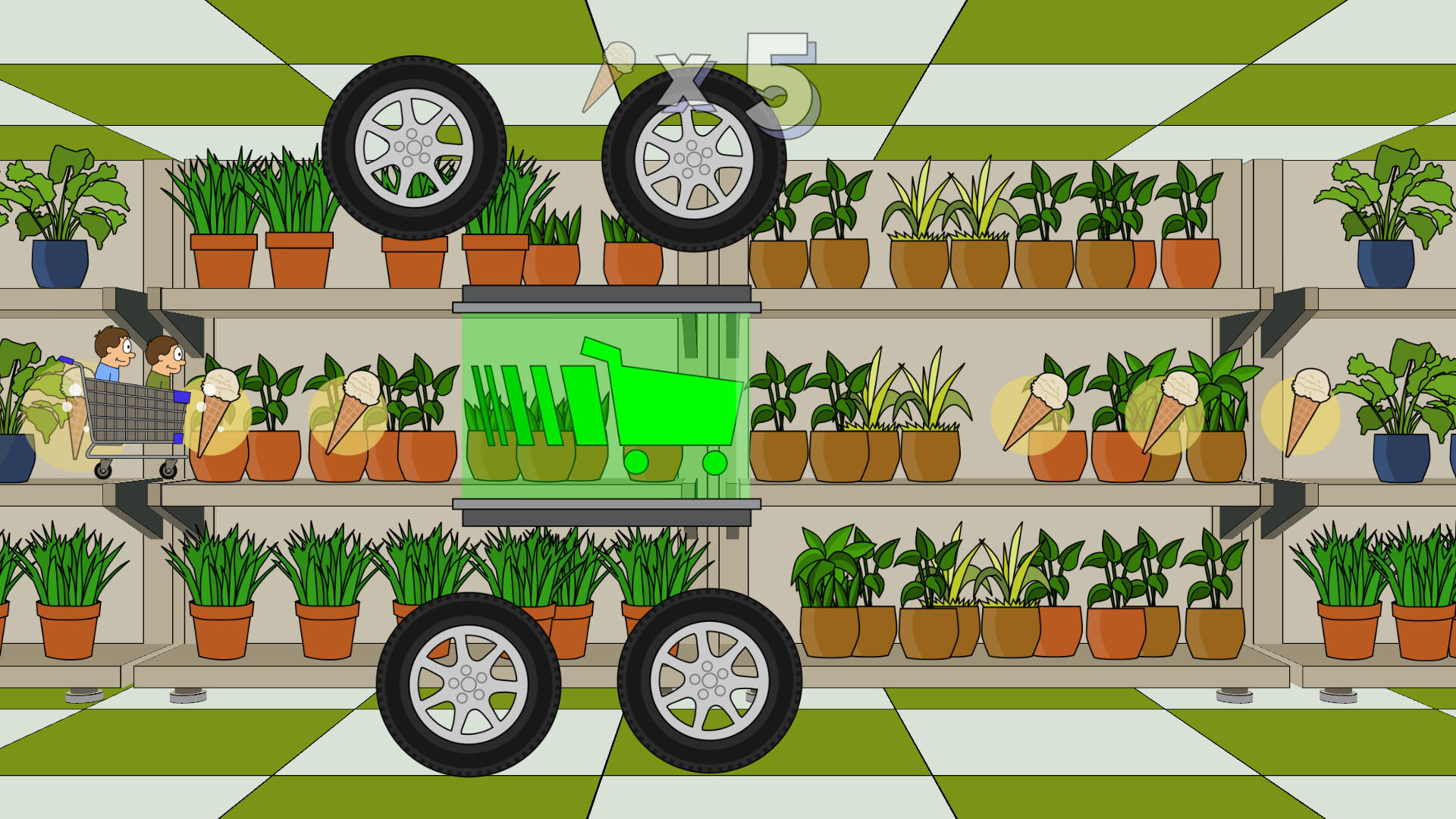 Grocery Run Game Screenshot