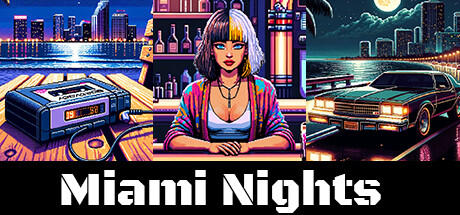 Banner of Miami Nights - Bartending in the 80s 