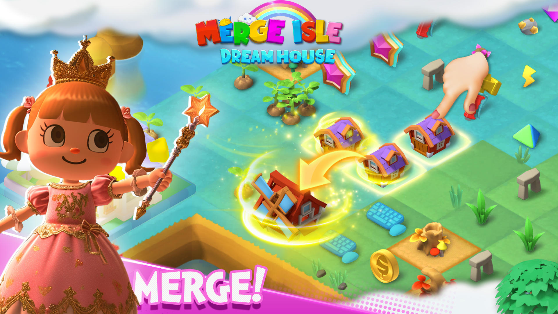 Merge Isle: Dream House遊戲截圖