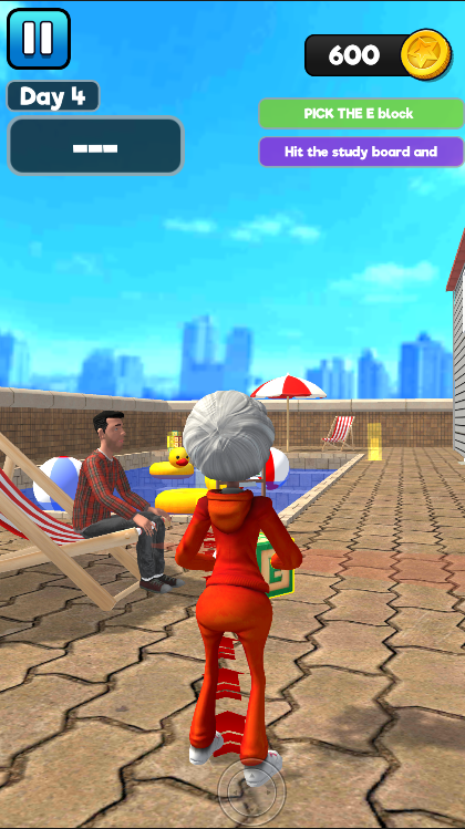 Epic Gran Prankster Game Game Screenshot