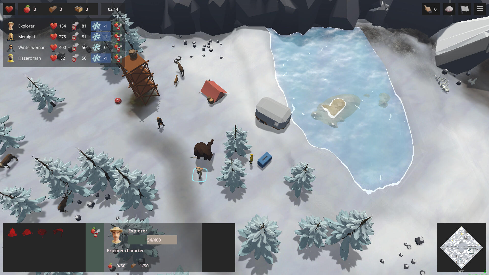 Survive It: Frozen ภาพหน้าจอเกม