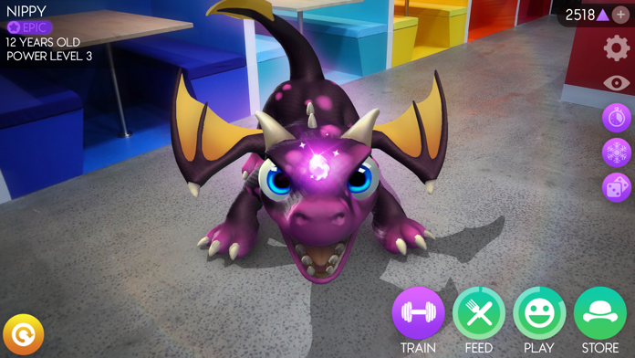 AR Dragon ゲームのスクリーンショット