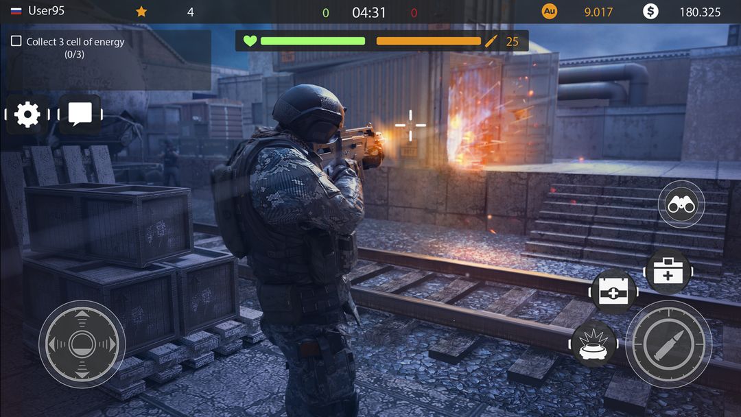 Code of War：Gun Shooting Games ภาพหน้าจอเกม