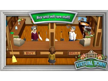 Cuplikan Layar Game Virtual Town