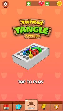 Twisted Ropes Tangle Master 3D ภาพหน้าจอเกม