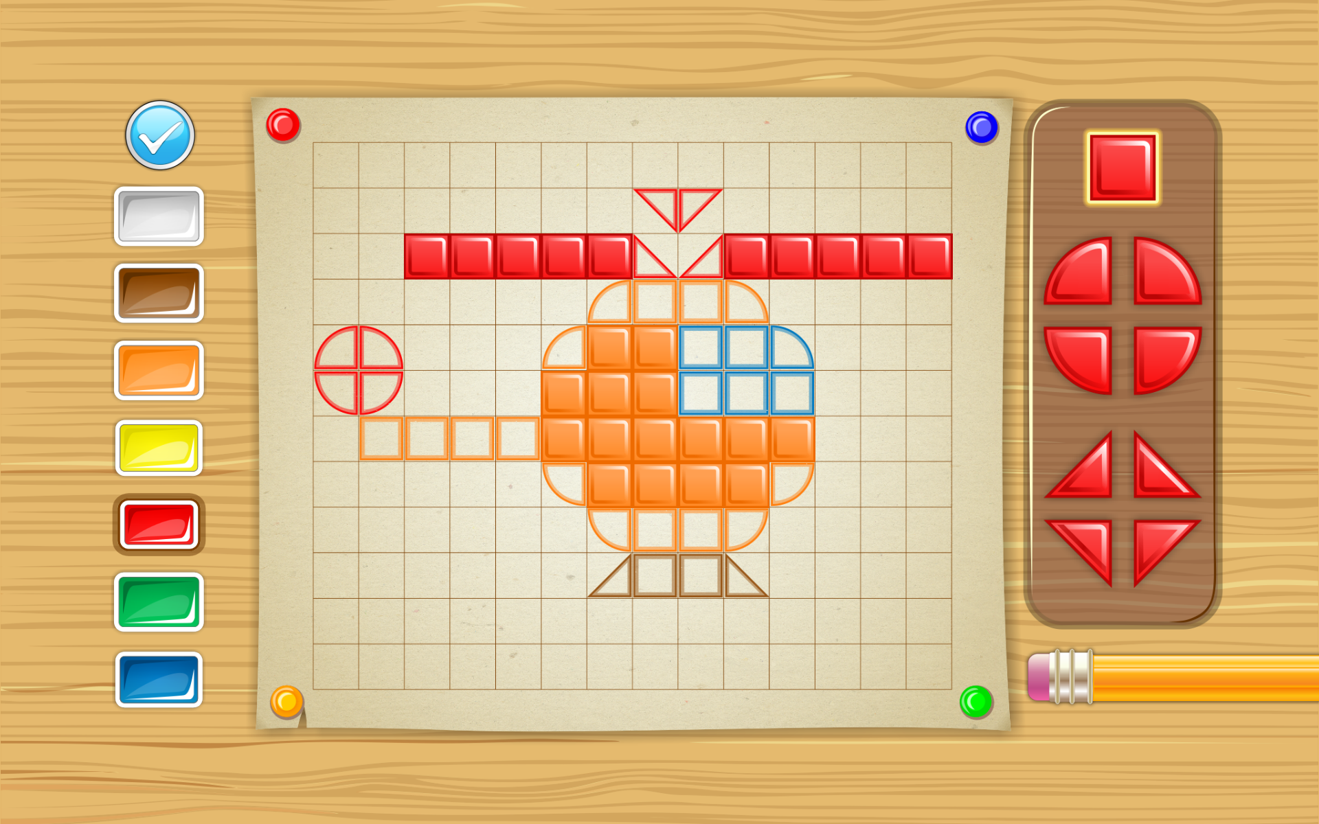 Kids Draw with Shapes Game Screenshot