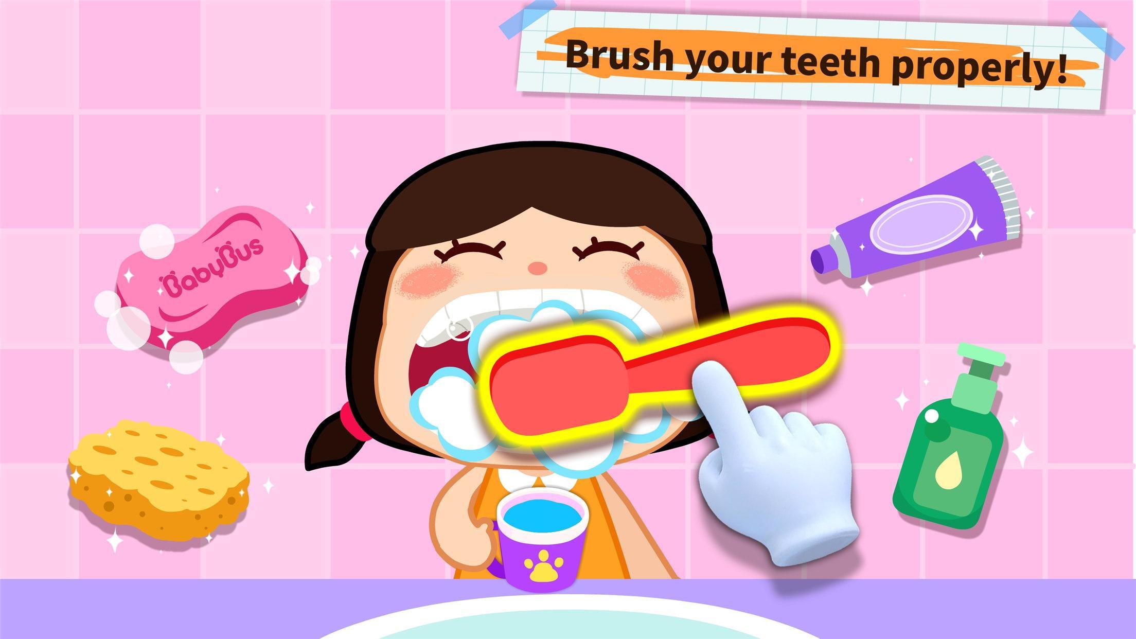 Baby Panda's Safety & Habits ภาพหน้าจอเกม