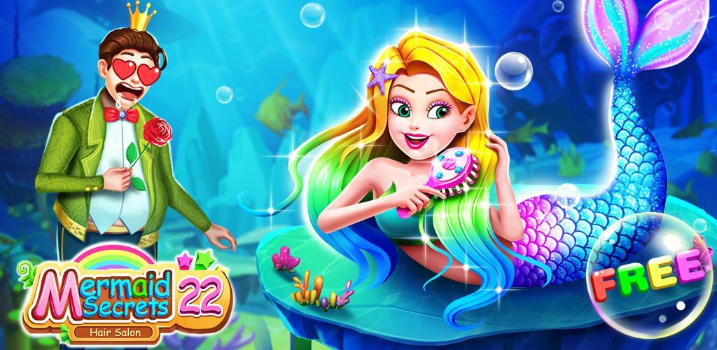 Banner of Mermaid Secrets22 - Salon de coiffure princesse pour la fête 1.6