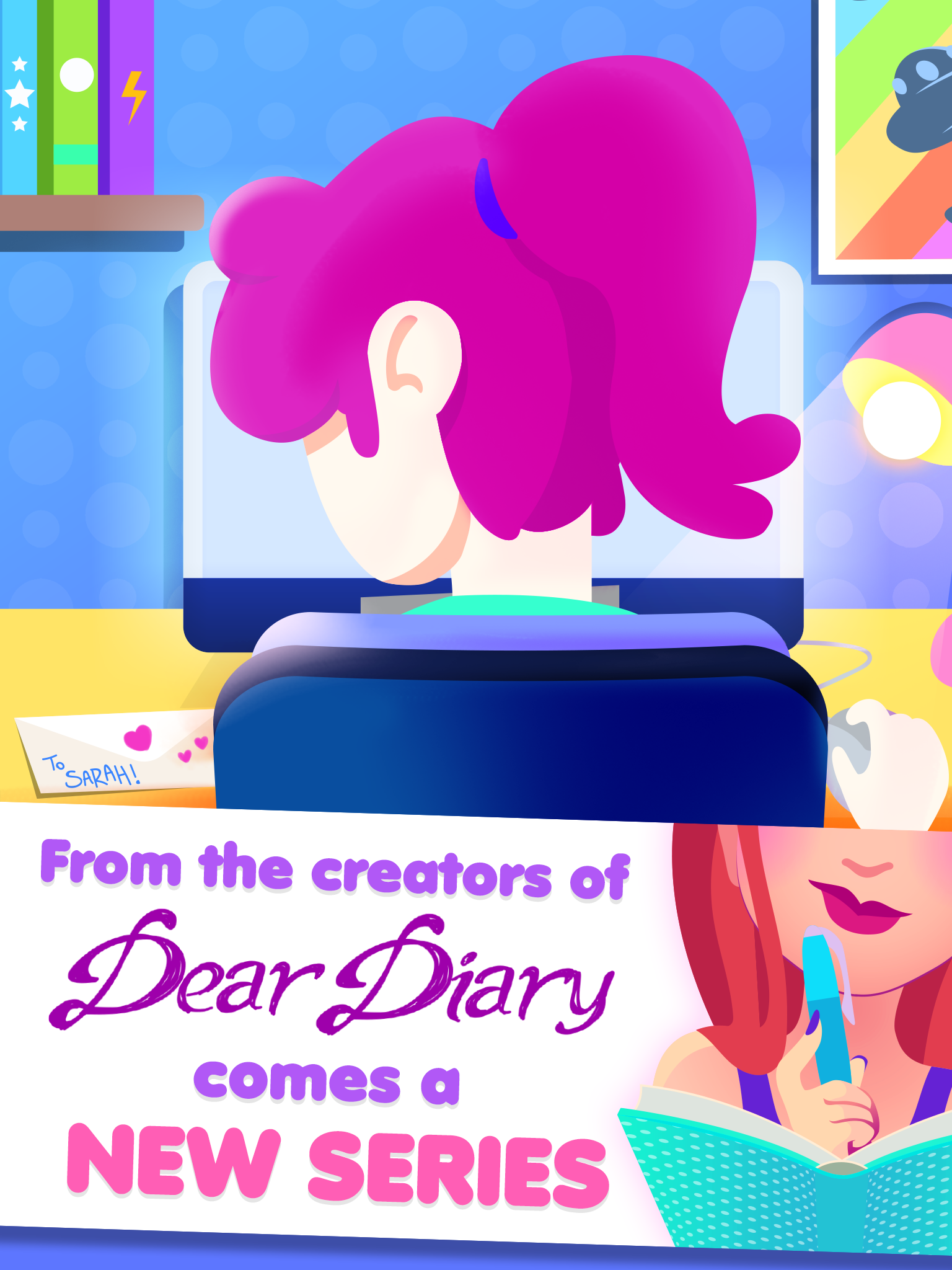 Captura de Tela do Jogo Sarah's Secrets - Interactive Story Drama Game