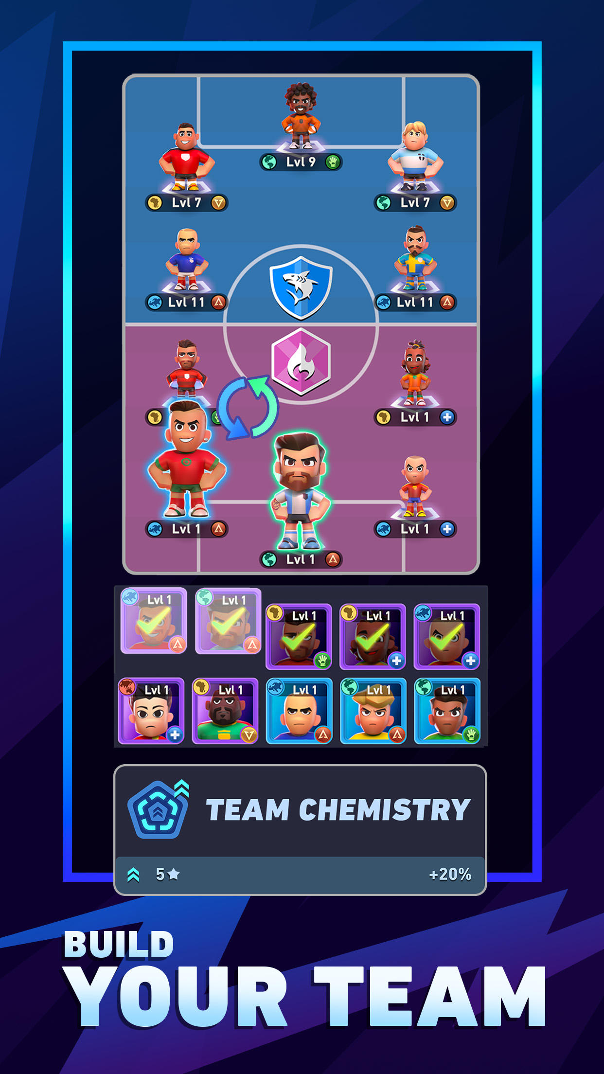 Screenshot of AFK Football：Soccer Game