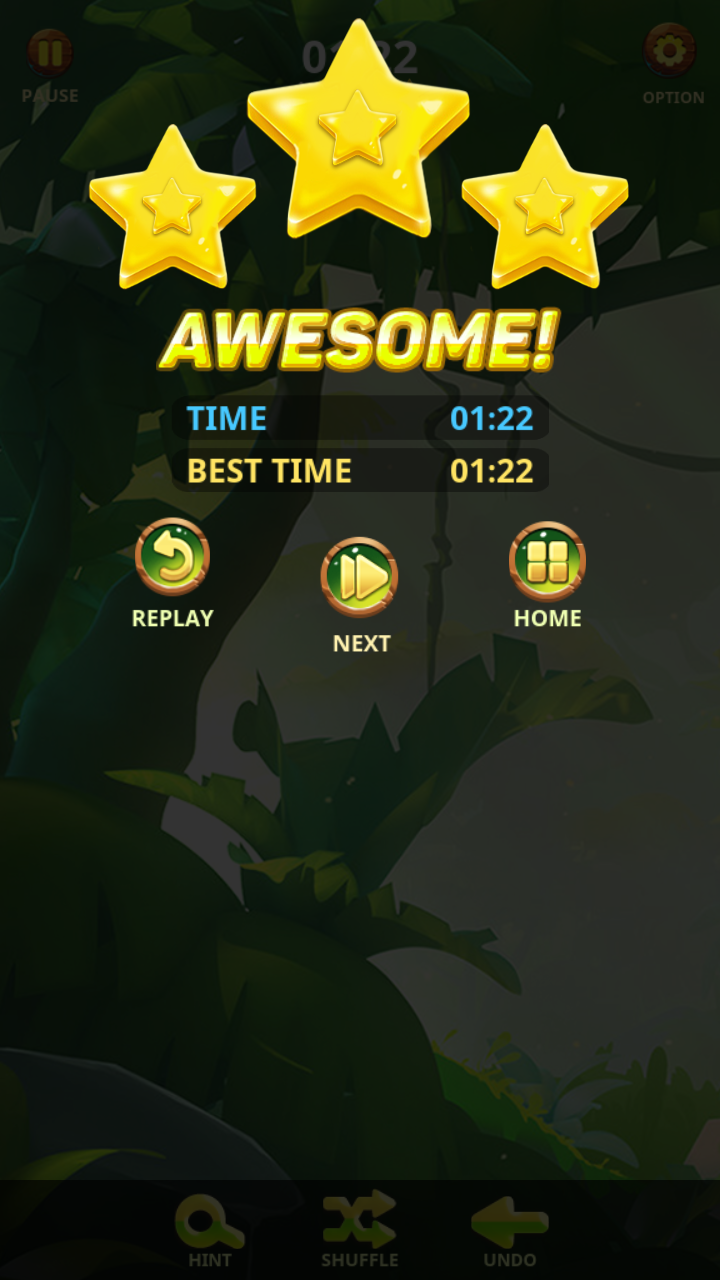 Captura de Tela do Jogo Mahjong Forest