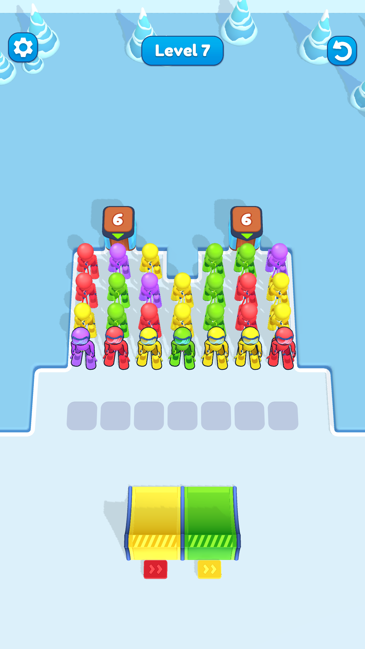 Ski Jam Game Screenshot