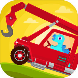 Dinosaur Rescue Truck Games