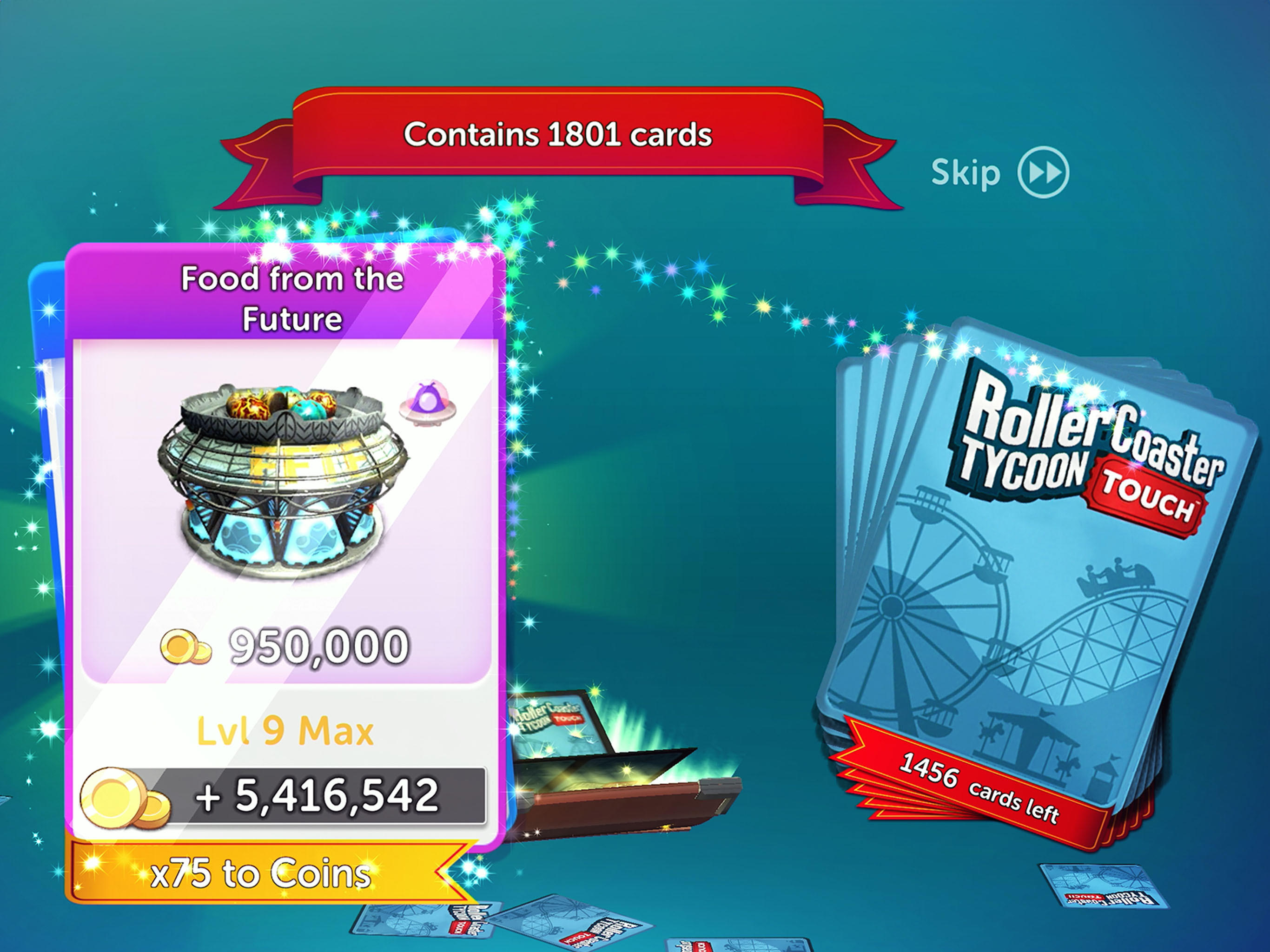 RollerCoaster Tycoon NETFLIX Game Screenshot