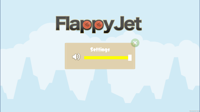 Flappy Jet? Flappy Jet! Game Screenshot
