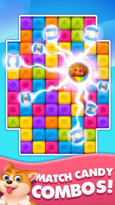 Candy Cube Blast Game Screenshot