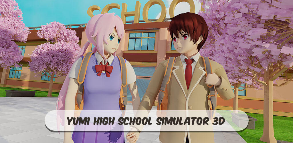 Banner of Anime Girl High School Sim 3D 1.0.91