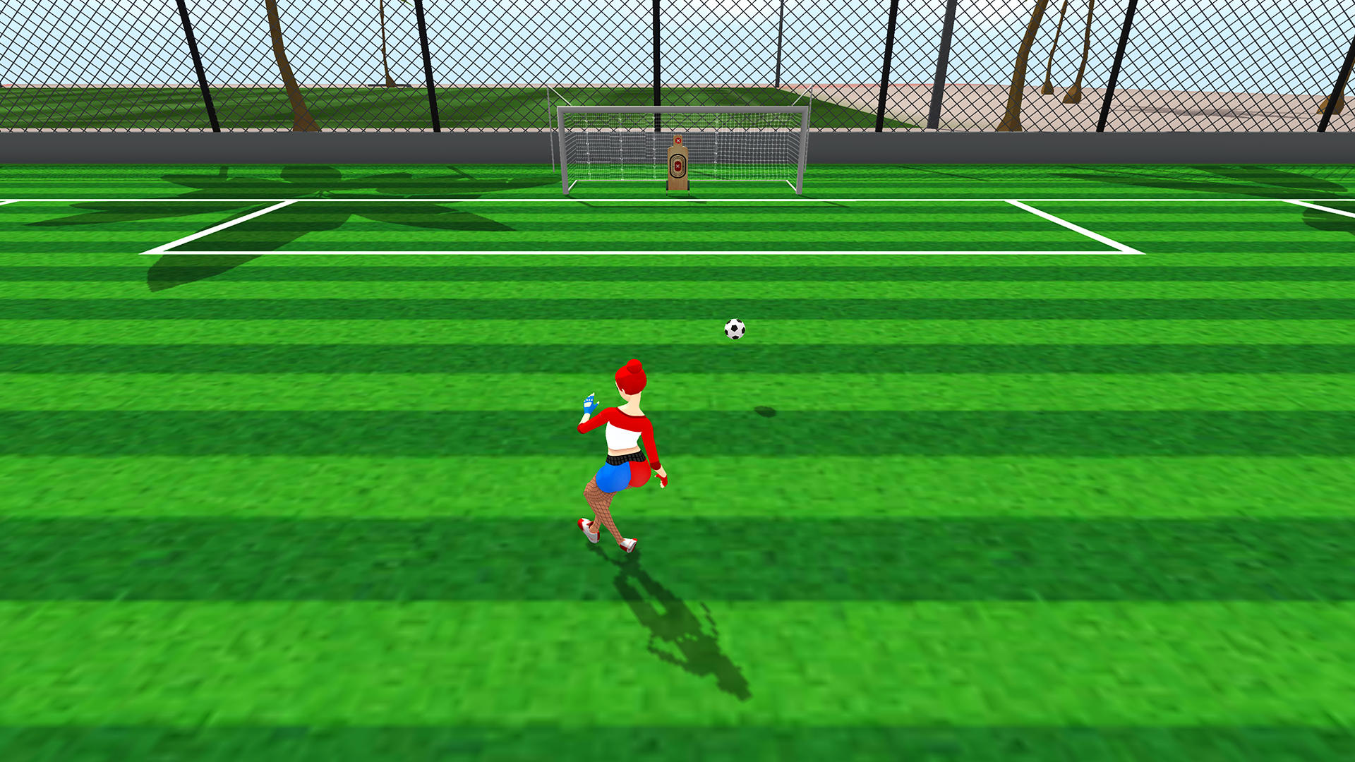 Скриншот игры Women's Football League