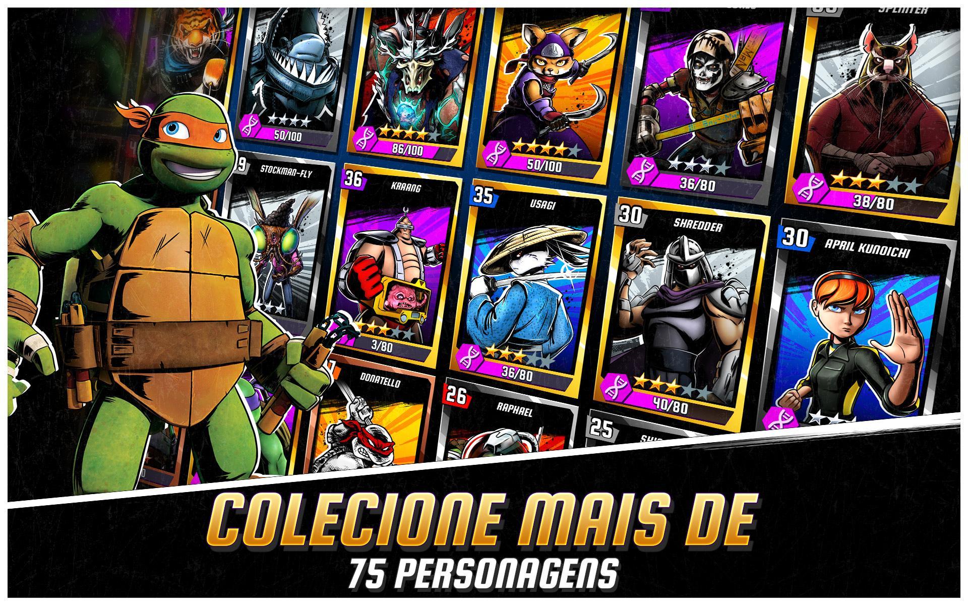 Captura de Tela do Jogo As Tartarugas Ninja: Lendas